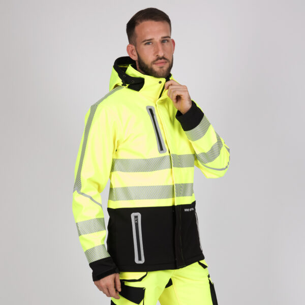 HIGH-VISIBILITY WORK JACKET
