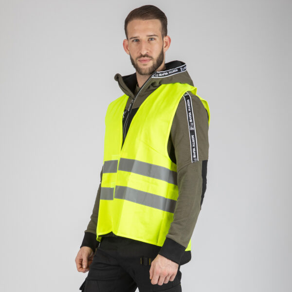 HIGH VISIBILITY BODY WARMER